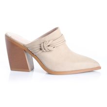 Zapato Mujer Bouvardia Camel Taco Alto Via Uno
